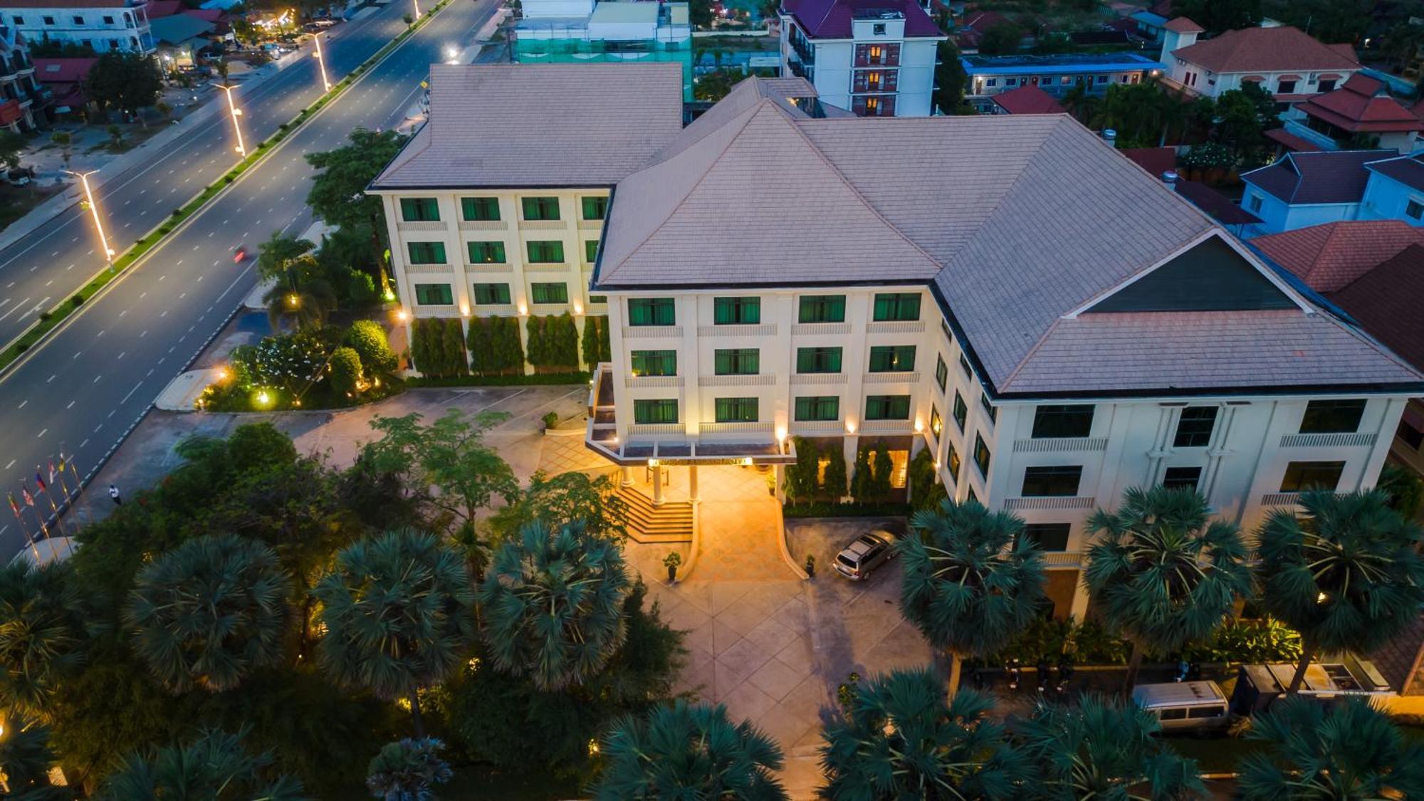 Kingdom Angkor Hotel Ciudad de Siem Riep Exterior foto