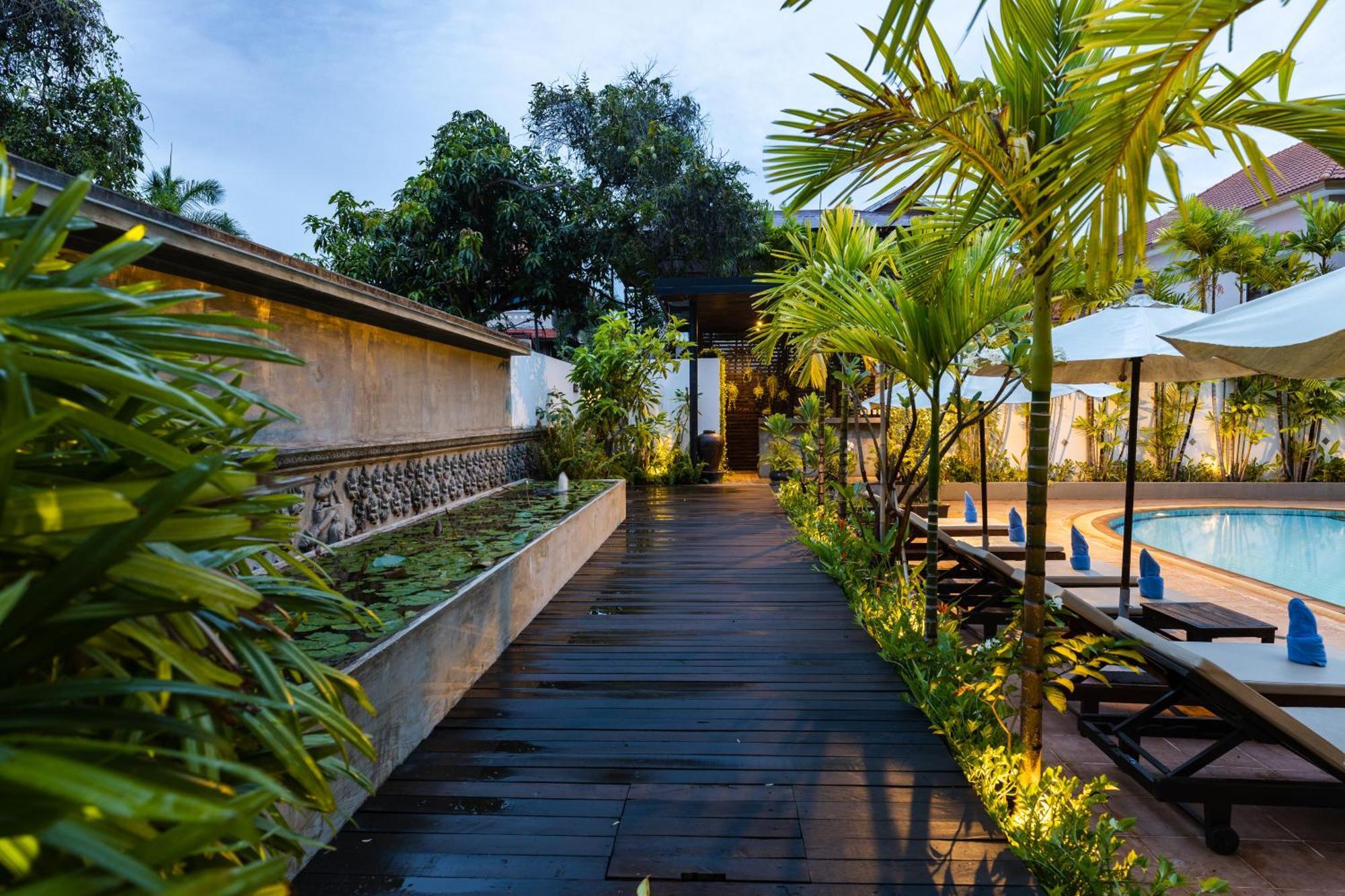 Kingdom Angkor Hotel Ciudad de Siem Riep Exterior foto